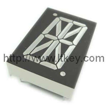 Pantalla LED de 1 pulgada y 16 segmentos