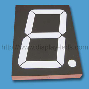 Pantalla LED numérica de 4 '' con 4 LED en serie 2 LED en paralelo