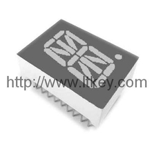 Pantalla LED de 2,3 pulgadas y 16 segmentos
